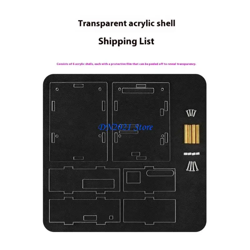 

F3KE Акриловое защитное покрытие для ESP32 Совет по развитию Защитный