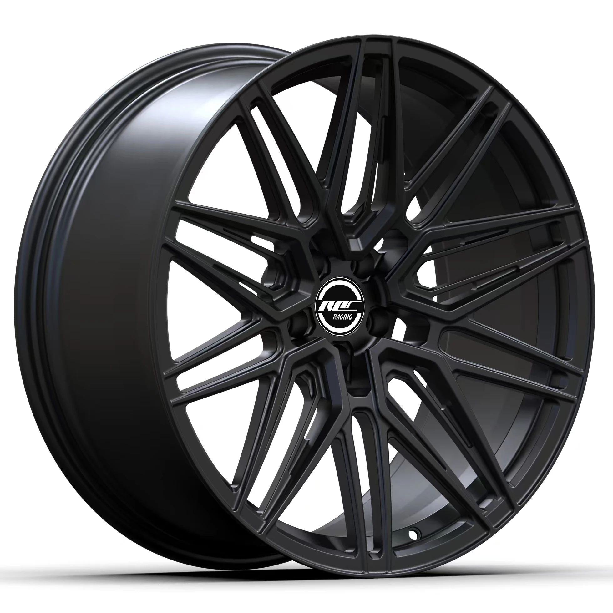 

Customized High Quality Monoblock Forged Passenger Car Wheels RIms 5X112 5X120 Multi Spoke Forged Wheels For BMW For Toyota