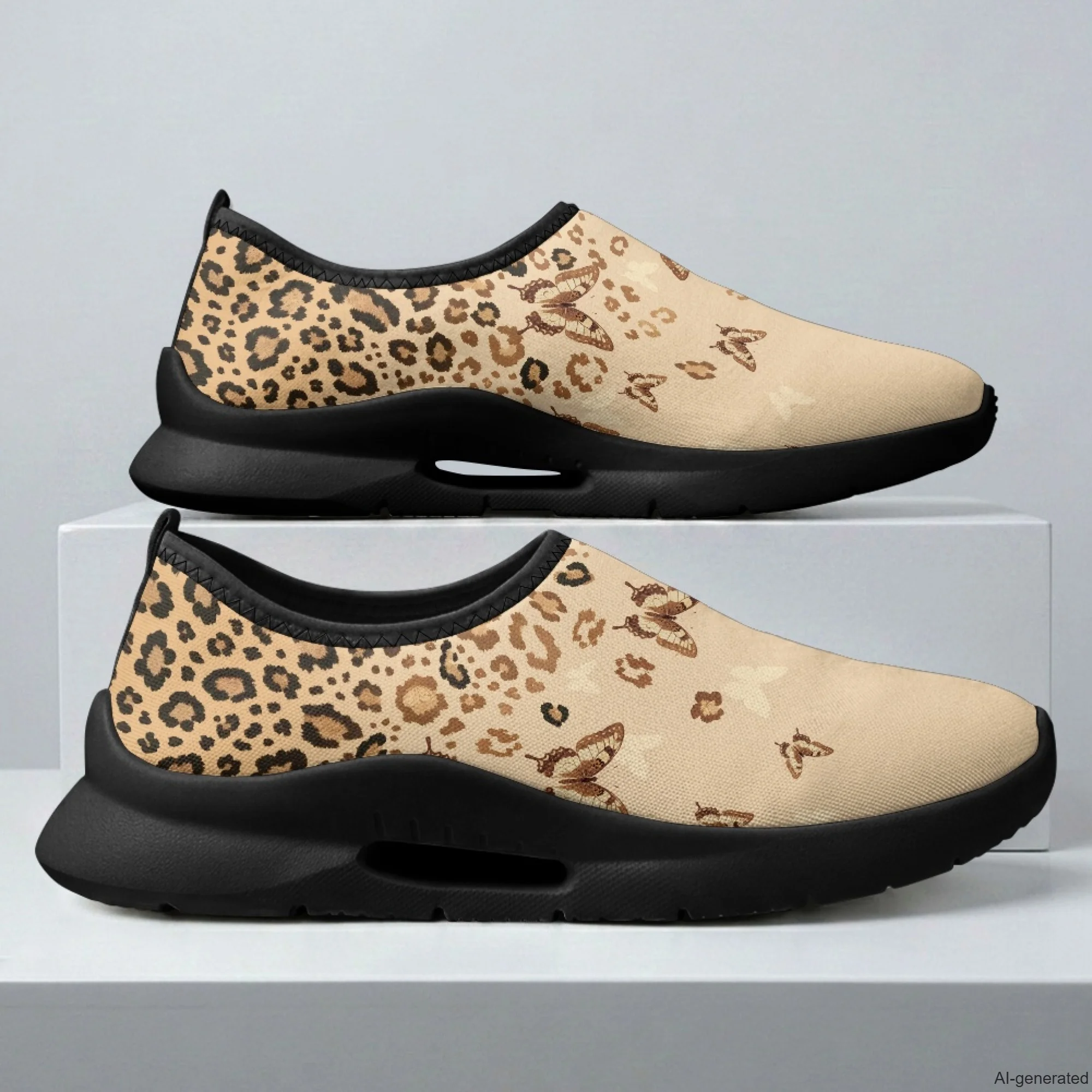 XIXIRIMIDO Nurse Safety Shoes Casual Shoes Slip On Walking Shoes Running and Walking Shoes for Women Leopard Shoes Man 35-48