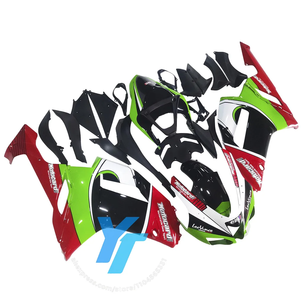 For KAWASAKI ZX6R 2007-2008 Fairing Kit High-Quality ABS Plastic Injection Molded Construction Motorcycle Bodywork Kit
