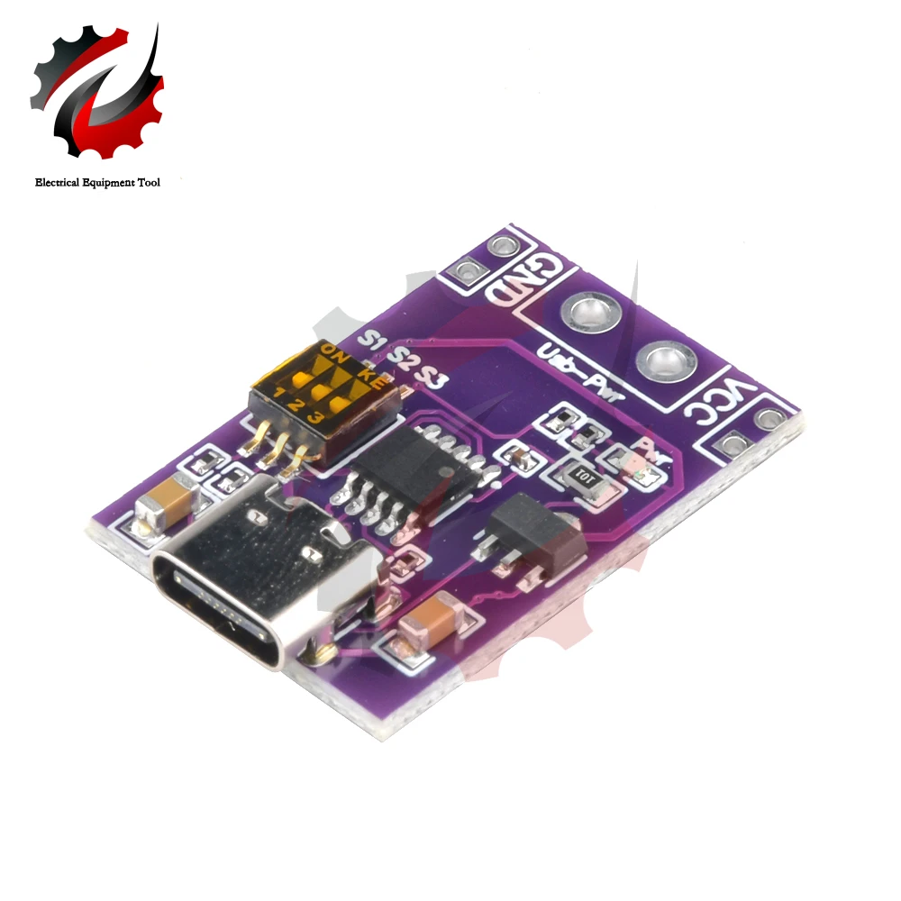 Type-C QC AFC PD2.0 PD3.0 a DC Spoof Scam Fast Charge Trigger Polling Detector USB-PD Notebook Power Supply Change Board Module