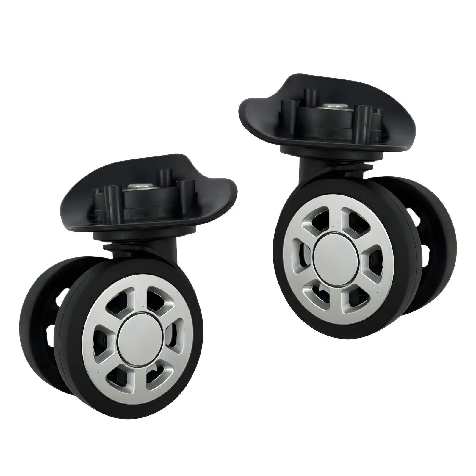 

2Pcs Luggage Suitcase Wheels Easy Installation Universal Smooth Accessories