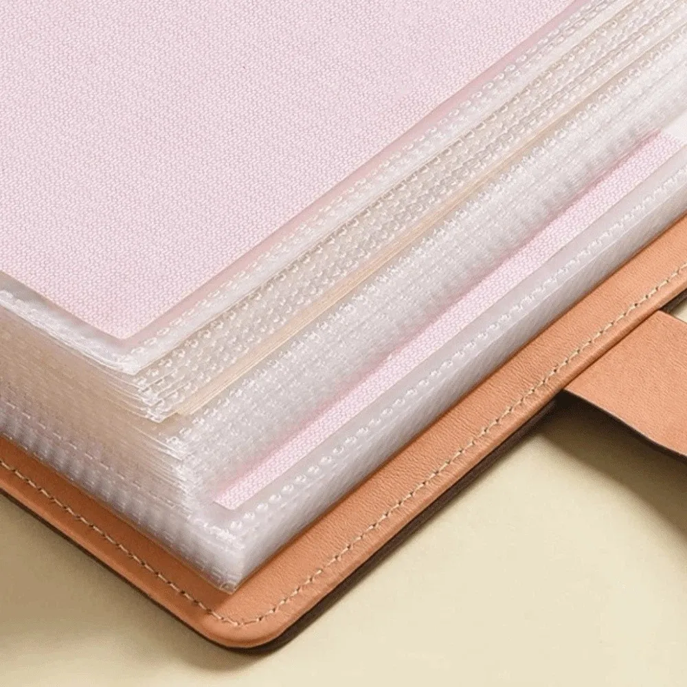 

Chinese New Year Money Savings Challenge Binder God of Wealth Style PU Leather Envelop Savings Challenges Book