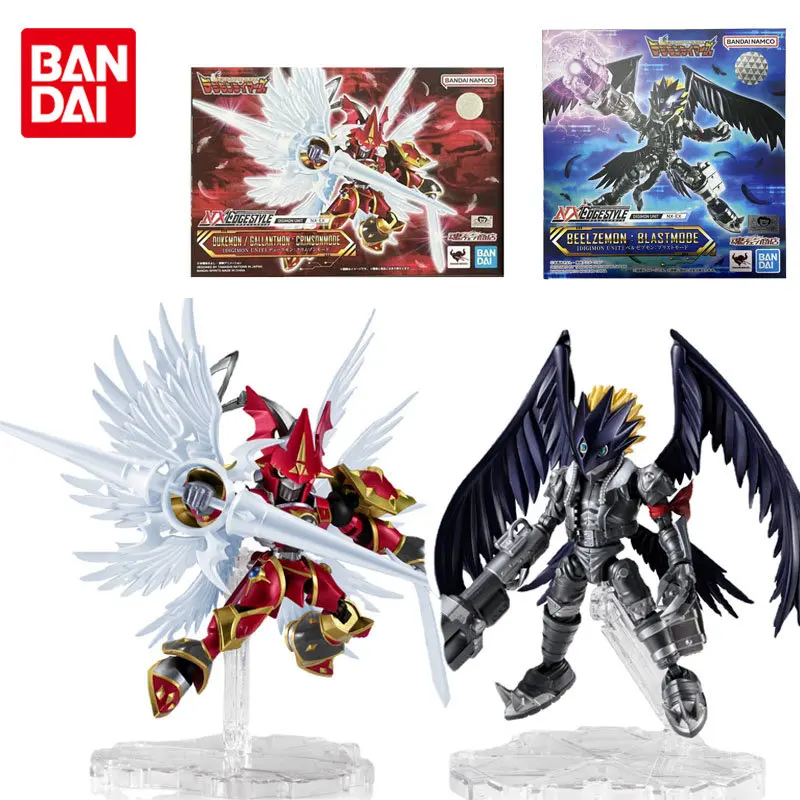 

BANDAI Original Digimon Adventure NX NXEDGE STYLE Dukemon Beelzebumon Anime Action Figure Assembly Model Toys For Children