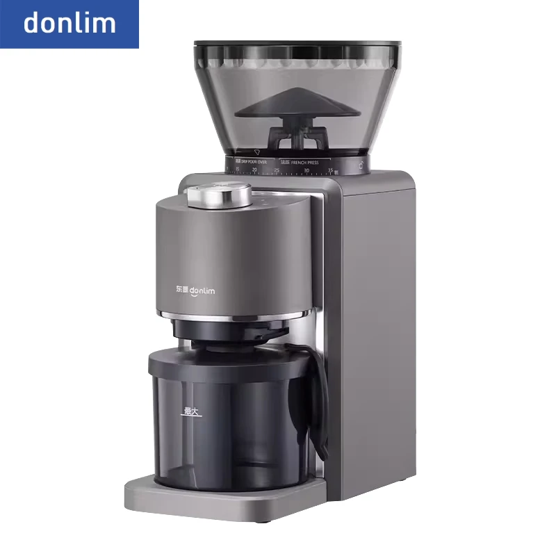 

Donlim 9406 Electric Bean Grinder Automatic Coffee Bean Grinder Portable Grinder for Home Grinding 220V Home Appliances