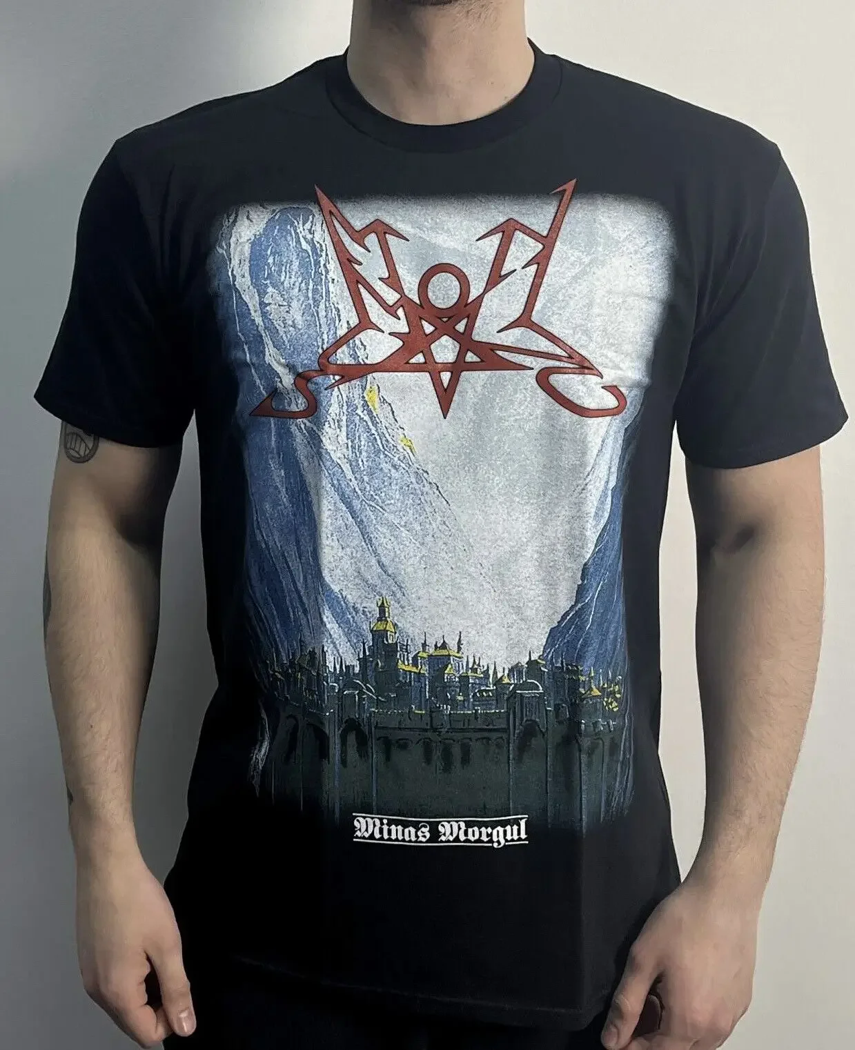 Summoning - Minas Morgul (Gildan) Black T-Shirt