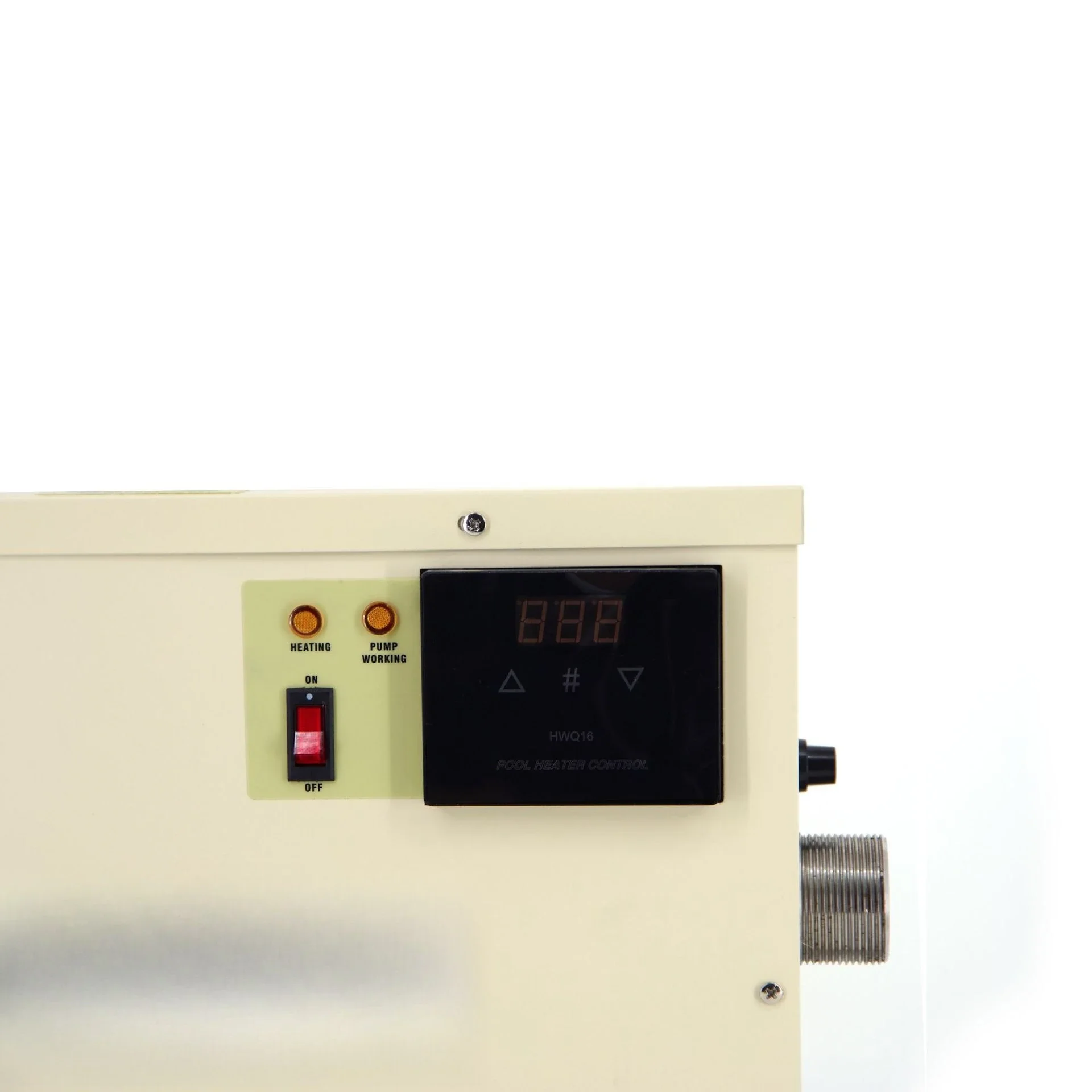 11KW thermostat, touch screen digital display, temperature control, can control water pump with circulation system