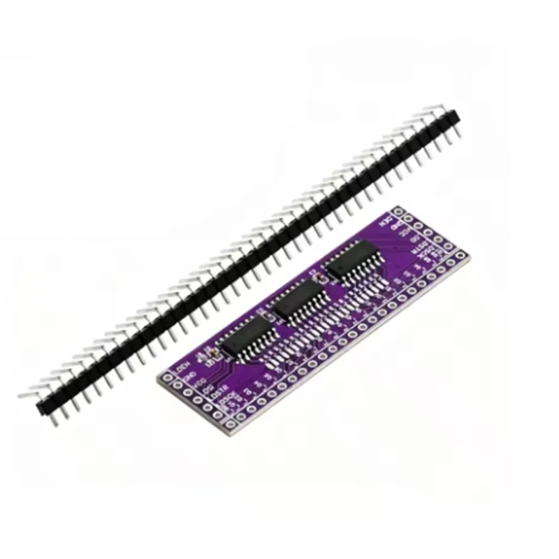 74HC595 IO Expansion Module, 3.3‑5V Serial‑to‑Parallel Output Port Expander, 3‑24Pin LED Controller