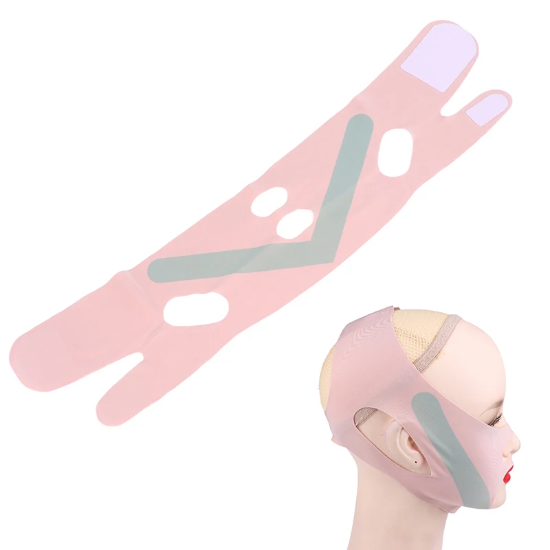 Vendaje adelgazante Facial moldeador en V, herramienta para esculpir la cara, reafirmante, antiarrugas, reductor de doble mentón, belleza de mejillas para Fi Facial