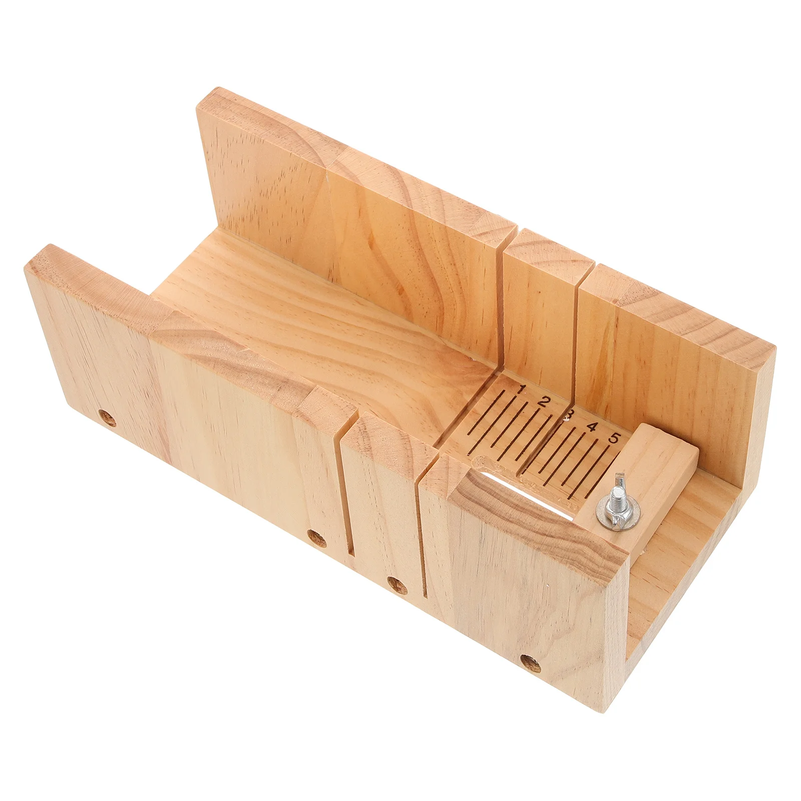 Exquisite Workmanship Soap Cutter Wood Mold Double Slots Easy to Use Soap Making Tool Double Slots Cutting Mold