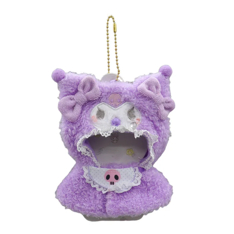 Sanrio HelloKitty Japanese Baby Pacifier Crying Face Cape Cartoon Creative Kulomi Yugui Dog Mantle Clothes Plush Toys in Stock