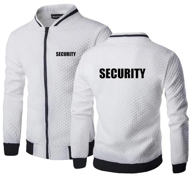 Spring and Autumn Men\'s Security Outdoor Casual Fashion Zipper Jacket Coat