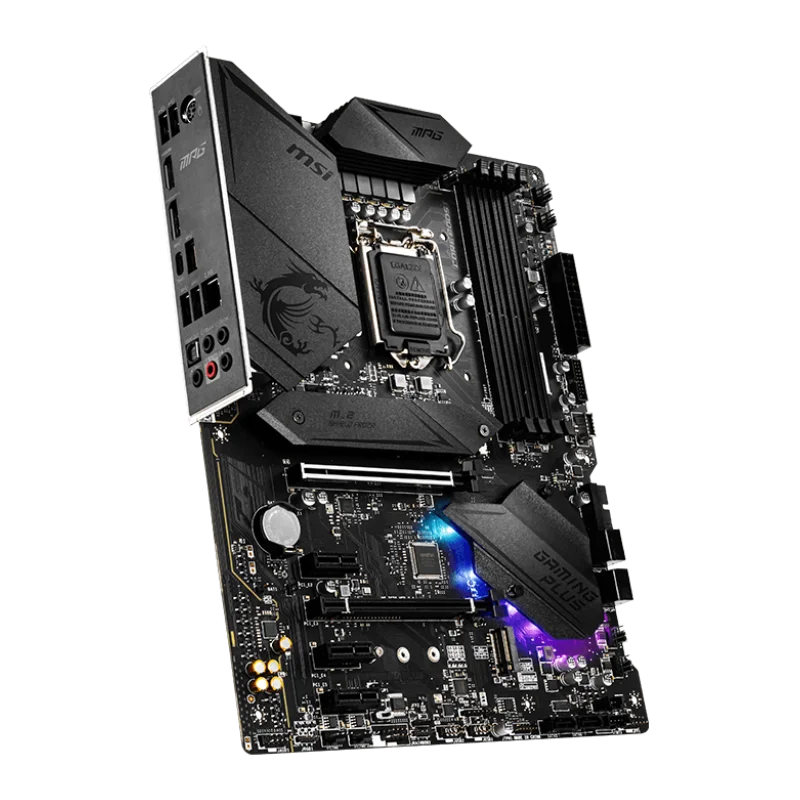 Scheda madre MSI MPG Z490 GAMING PLUS LGA 1200 Intel Z490 SATA 6 Gb/s ATX Intel