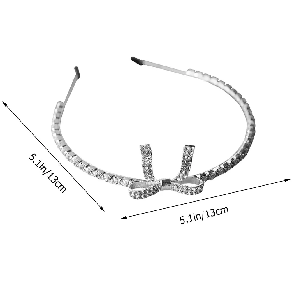 1Pcs Rhinestone Hair Band Elegant Wedding Hairband for Women Bride Party Engagement Daily Use Creative Headband Women Headdress