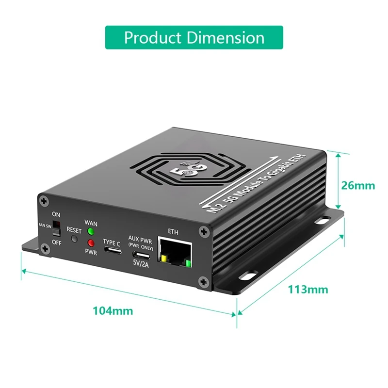 Carte de convertisseur de contrôleur Realtek RTL8125BG, adaptateur NGFF(M.2), 4G, 5G vers USB 3.0, port RJ45