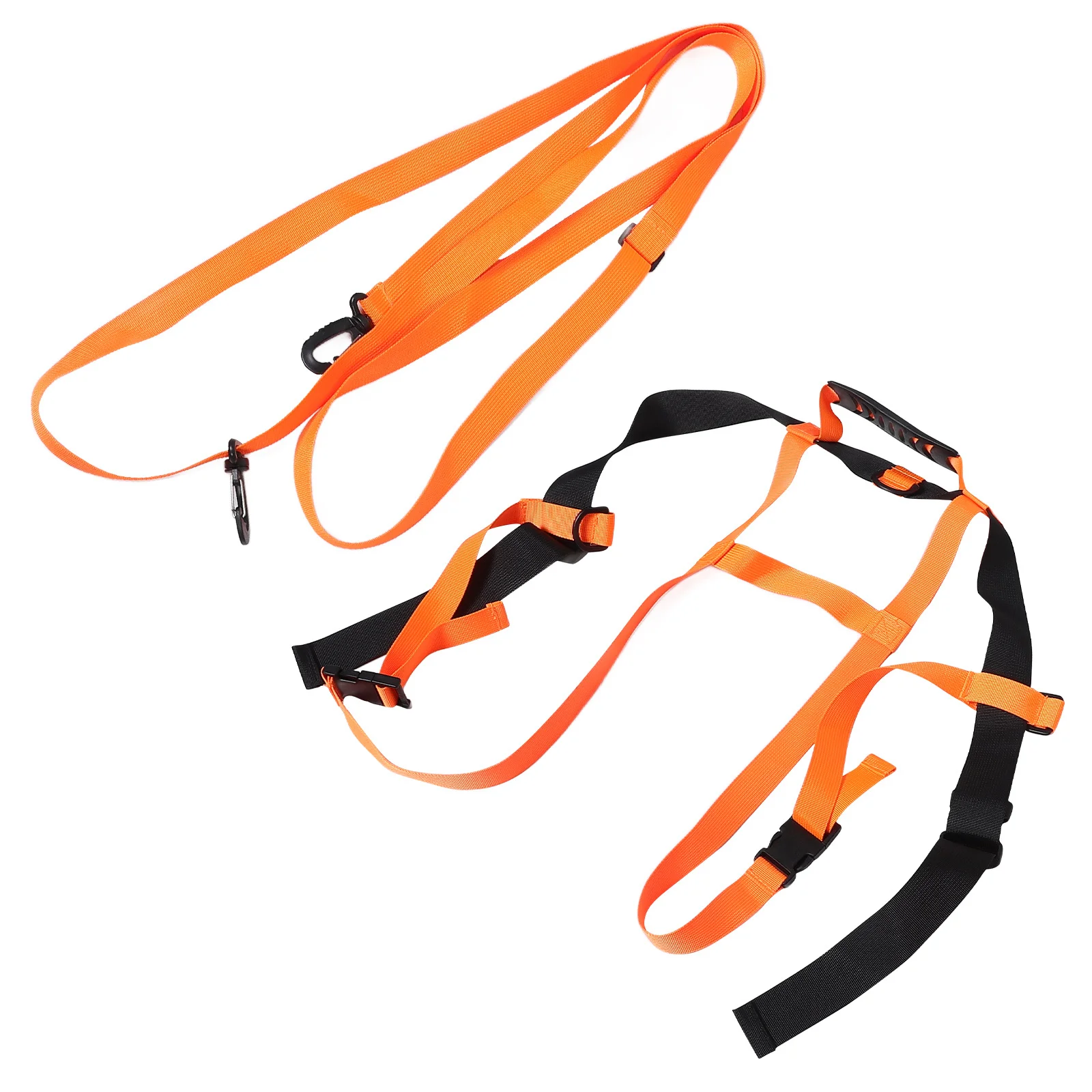 1 قطعة حزام تدريب ل حزام الكتف قابل للتعديل على الجليد التزلج ممارسة التزلج الجر حزام التزلج الأشرطة #5