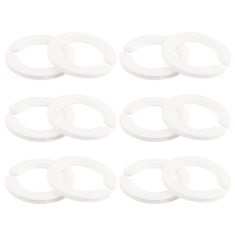 

A63X-12Pcs Lamp Shade,E27 To E14 Hole Converter,Lampshade Ring Reducer For Fitting Screw Lamp Shades To Cap Lampholders