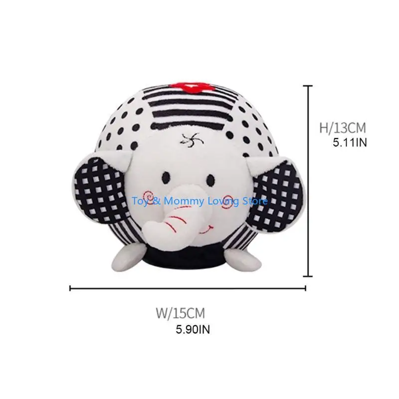Y1qf grazioso peluche a forma animale per le bambole accessori peluche i primi giocattoli educativi letto/divani accompagnano