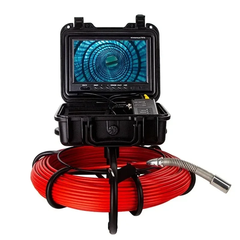 

Chinese Manufacturers 7Mm Diameter Cable Customized Length Drain 23Mm Hd 1080P Industrial Sewer Pipe Inspection Camera for Sale