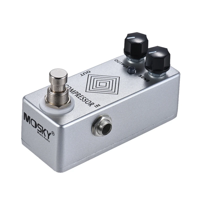 

MOSKYAUDIO Mini Guitar Effector Compression Effector Dynamic Compressor