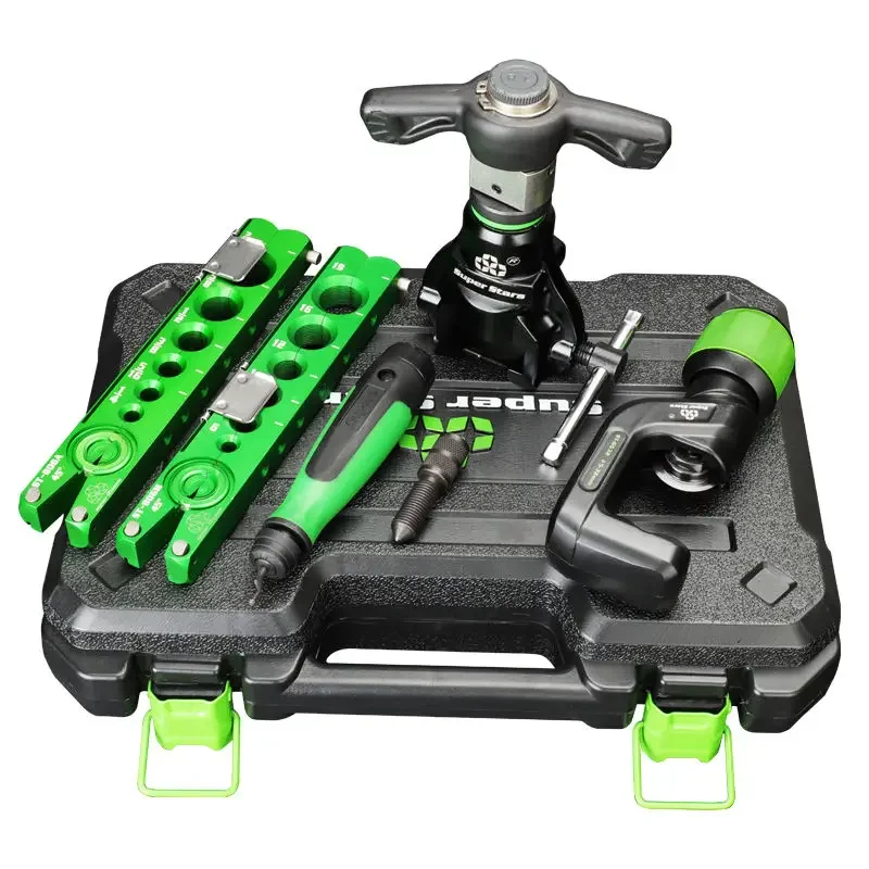Kit De Expansor De Tubo Profissional, DSZH ST-R806FT-L Tools, Tubos De Ar Condicionado, Manual, 2 Em 1