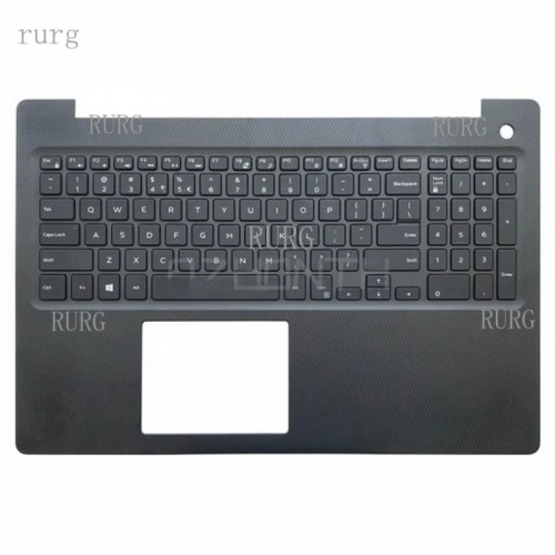 

L New For Dell Inspiron 3580 3582 3583 3585 Palmrest with Backlit Keyboard 0P4MKJ