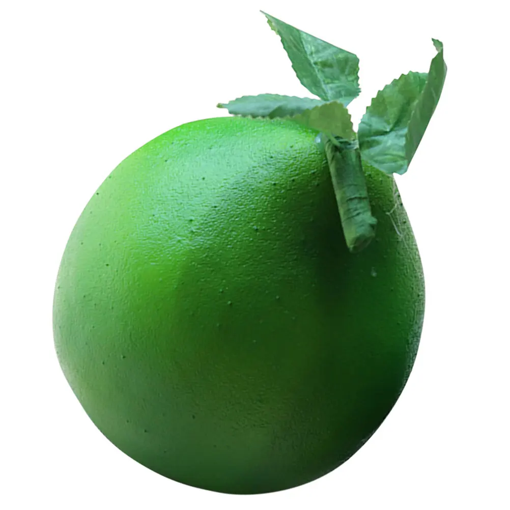 

Lifelike Fake Grapefruit Props Foam Fruit Decor Large Size Green Artificial Fruit s For Photography Scene
