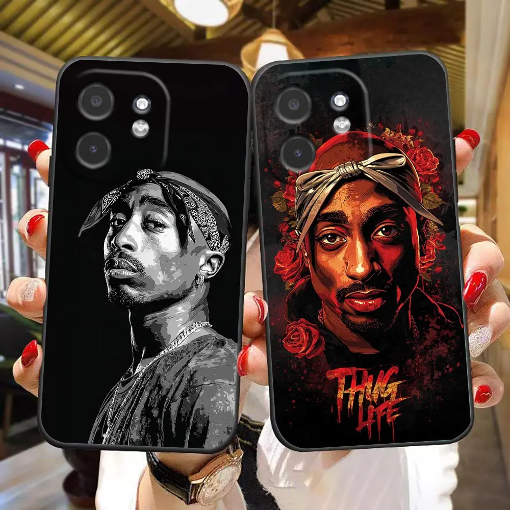 Phone Case For Infinix NOTE 12 GT 20 30 40 50 50X 60 TECNO POVA NEO 2 4 5 6 7 Case Funda Shell Cover Yinuoda 2pac Tupac Shakur