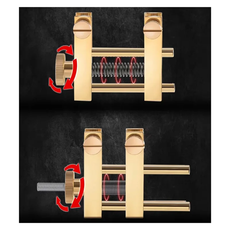 

ABVE-Violin Edge Clamp Luthier Fiddle Cello Guitar Edge Clip Cracks Sides Bulid For Luthier Wood Repairing Cracks Close Tool