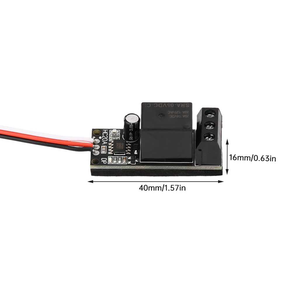 DC4-5.3 فولت/DC5-10V 20A RC سيارة نموذج طائرة التتابع التبديل PWM استقبال التحكم التبديل ضوء المضخة FPV كاميرا RC نموذج الملحقات