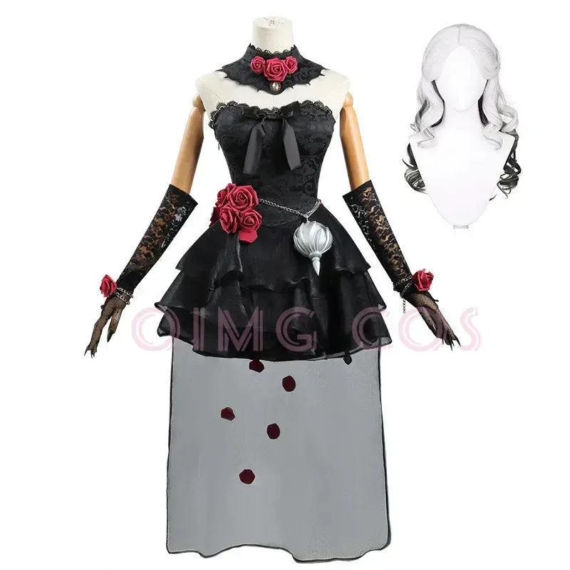 

dentity 5 Stay the night Cosplay Costume Carniva Adultl Uniform Wig Anime Halloween Party Costumes Masquerade Game Women