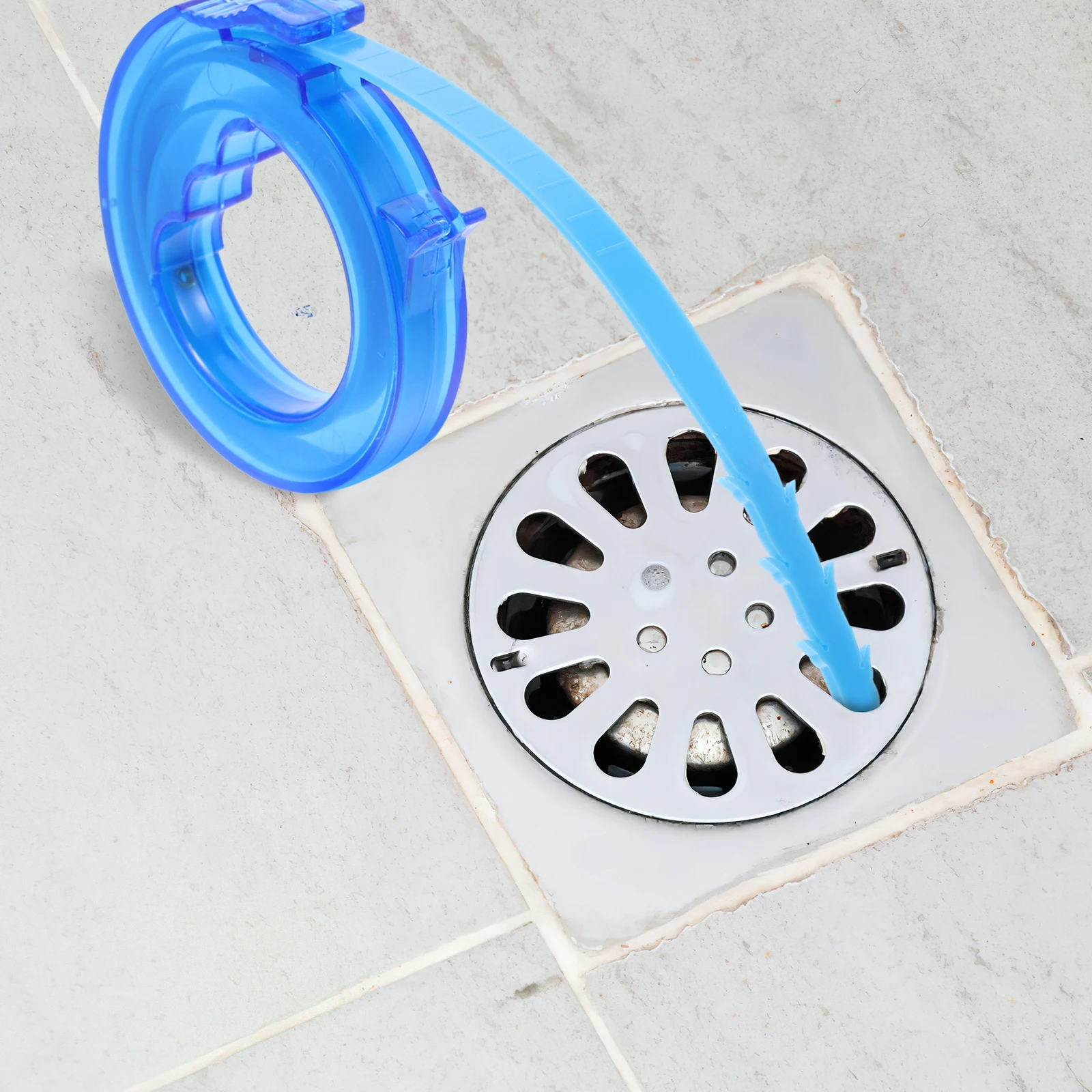 

5 Pcs Drain Clog Remover ABS Flexible Hair Food Cleaner Sink Bathtub Shower Bathroom Pipe Unclogging Tool Retractable