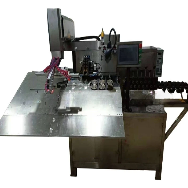 

Bathroom triangular rack 2D forming and welding machine, servo bending and bump welding machine