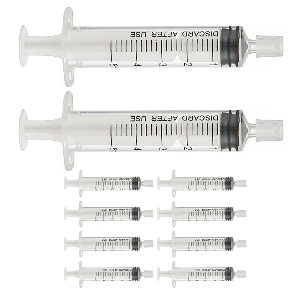 10 Pcs Syringe Perfume Dispenser Essence Sub Packaging Auxiliary Tool Bottle Plastic Essential Oil Sub-packaging Travel