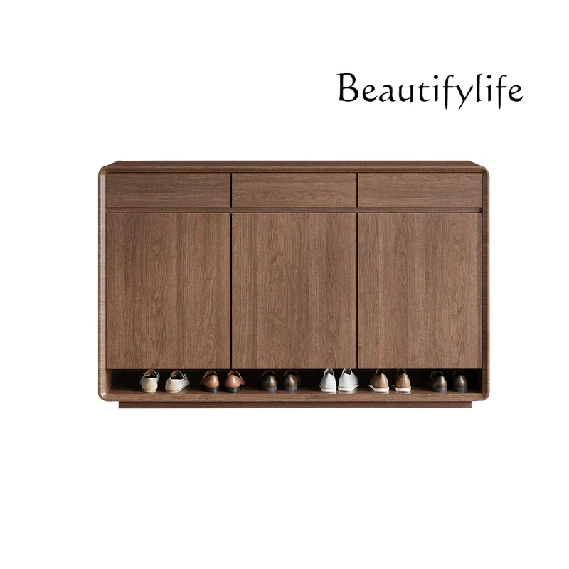 R خزانة خذاء قوية مقاومة للماء تصميم خشبي كبير فاخر توفير المساحة رف الأحذية غرفة المعيشة Szafka Na Buty أثاث المنزل