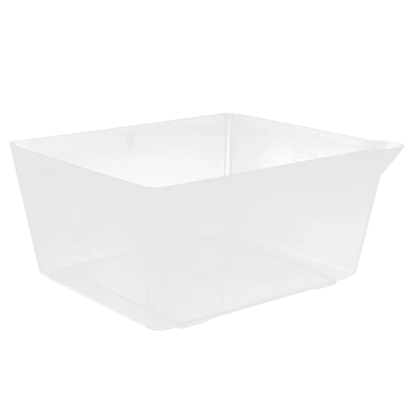 Bandeja de pesaje acrílica de 2 uds., bandeja de báscula transparente, estante para cocina, balanza electrónica de alimentos, taza medidora segura y saludable