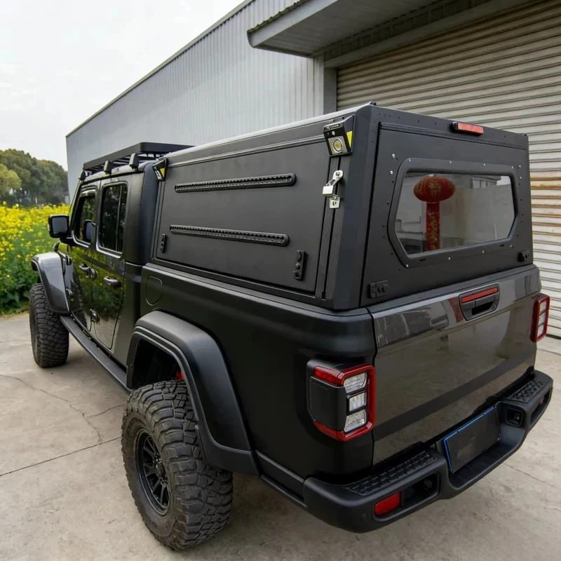 Top Quality Hard Tonneau Cover For NP300With Roll Up & Folding Waterproof Design Sports Style Universal Fit