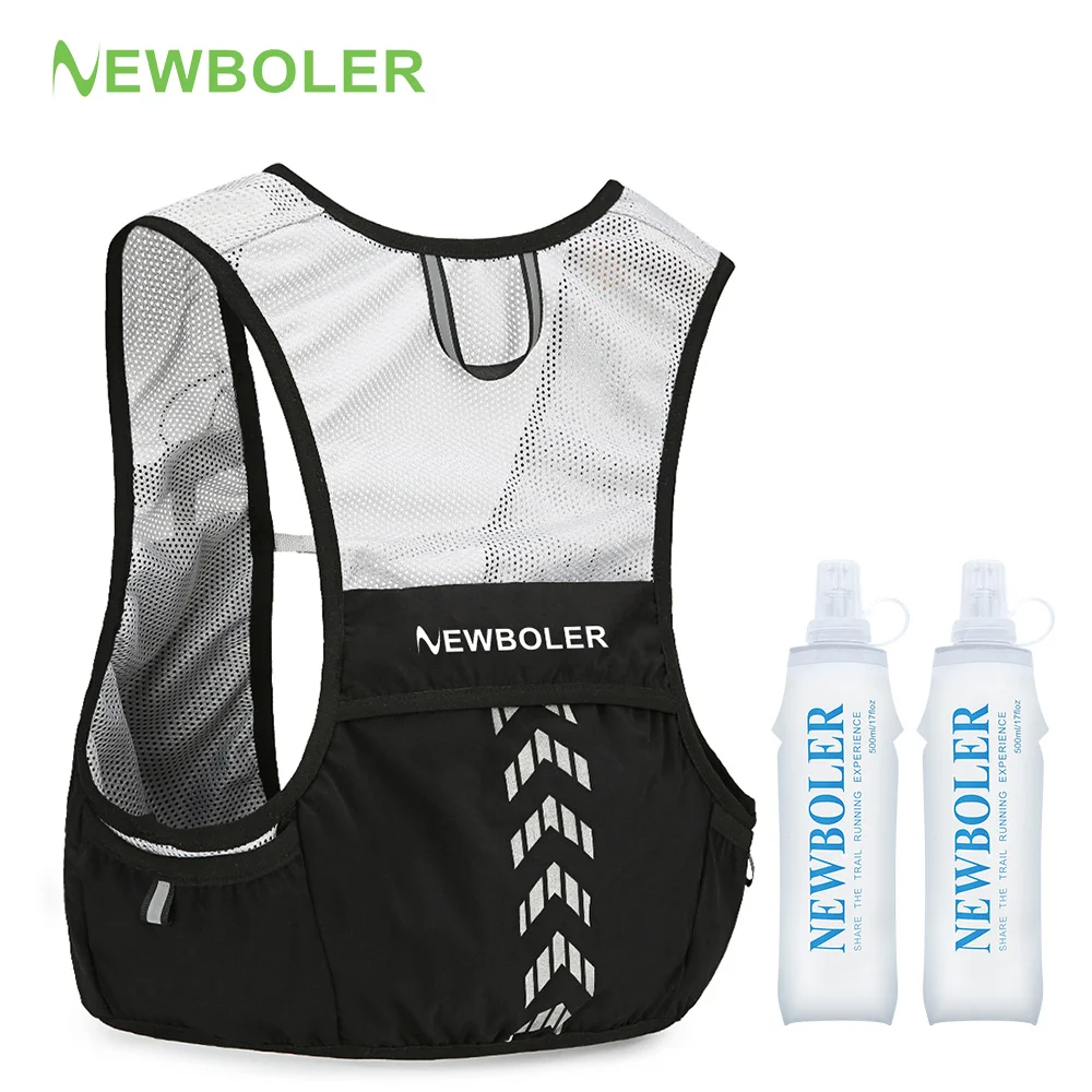 

Рюкзак для бега по пересеченной местности 5 л, ультралегкий, для мужчин и женщин, гидратационный жилет для марафона, велосипедная сумка для марафона и походов