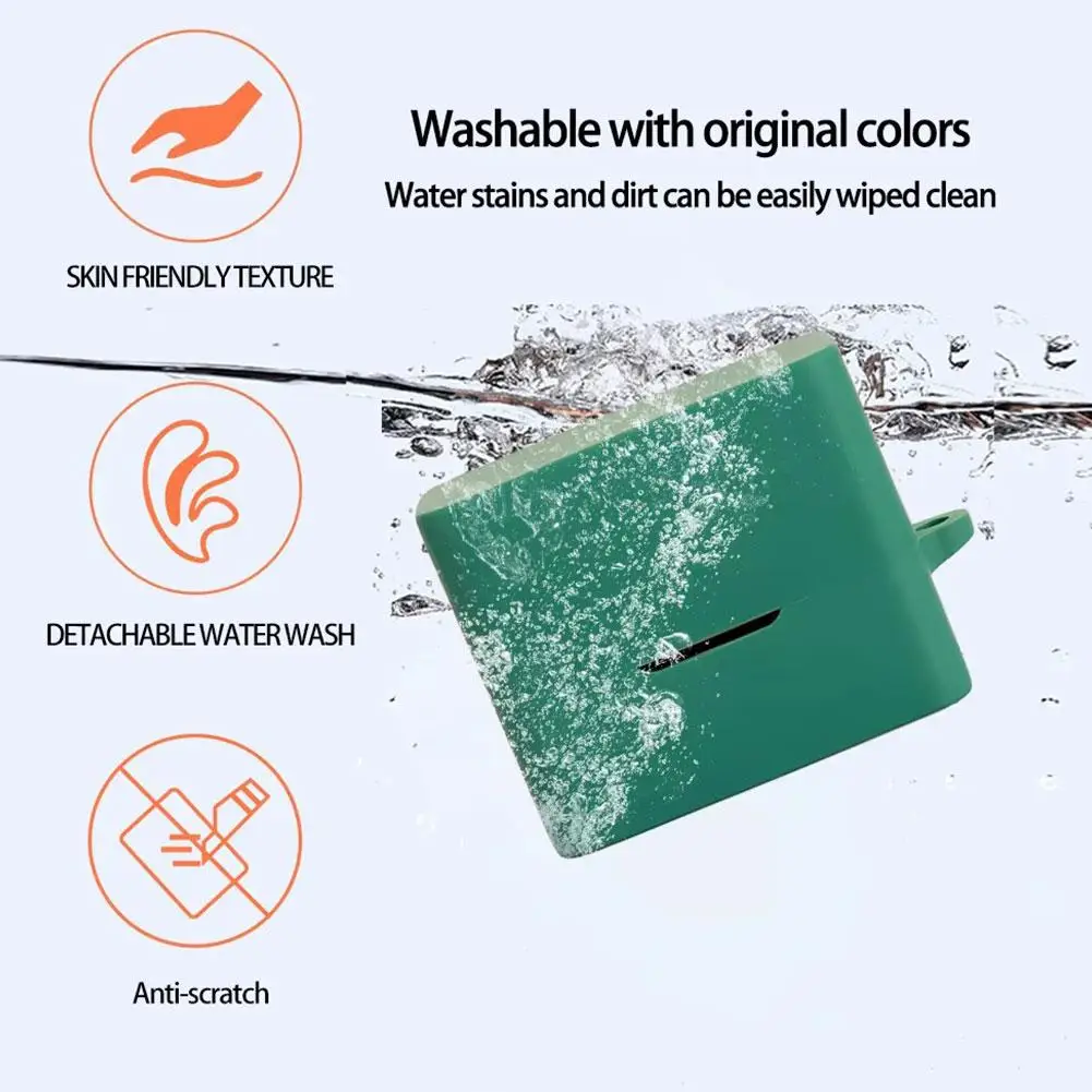 Wireless Earphones Silicone Protective Cover For MOONDROP Space Travel 2 Case Shockproof Dustproof Protective Case