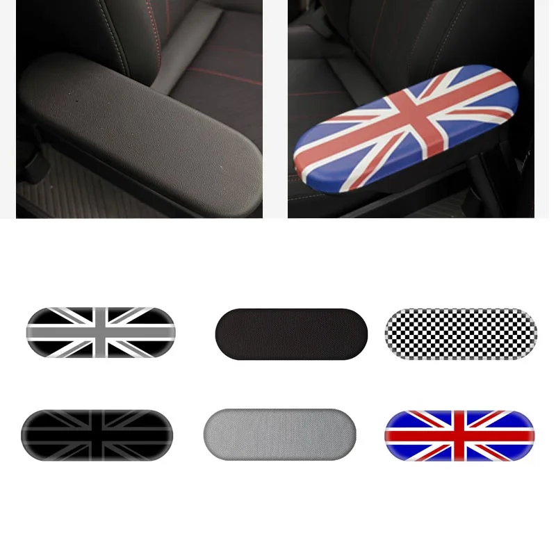 mini-cooper-aceman-j01用、puレザー製センターアームレスト保護カバー。車内装飾・改造用アクセサリー。