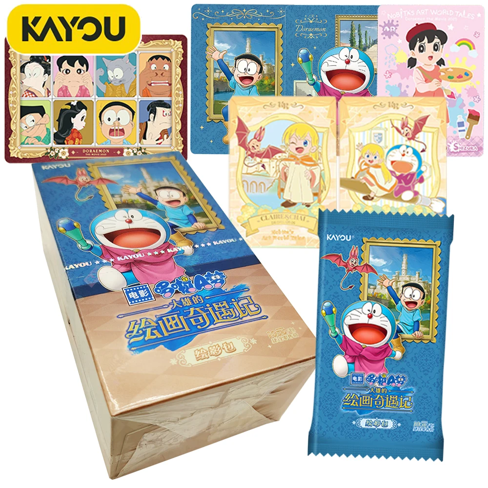 

Подлинная коллекционная карта Kayou Doreamon, научная фантастика, комедия, аниме, ограниченная серия, карта персонажей, изысканные праздничные подарки, игрушки