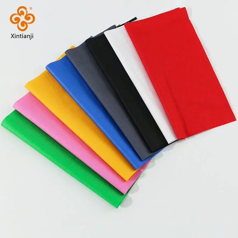 8PCS DIY Rainbow Cotton Fabric Solid Color Clothing Needlework Quilt Sewing Cloth Patchwork Accessories 20x25cm