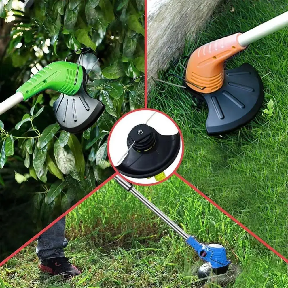 1Pcs Durable Steel String Trimmer Head Electric Weed Eater 5.5mm Head Replacement Wire Line Weed Wacker Head Garden Accessory