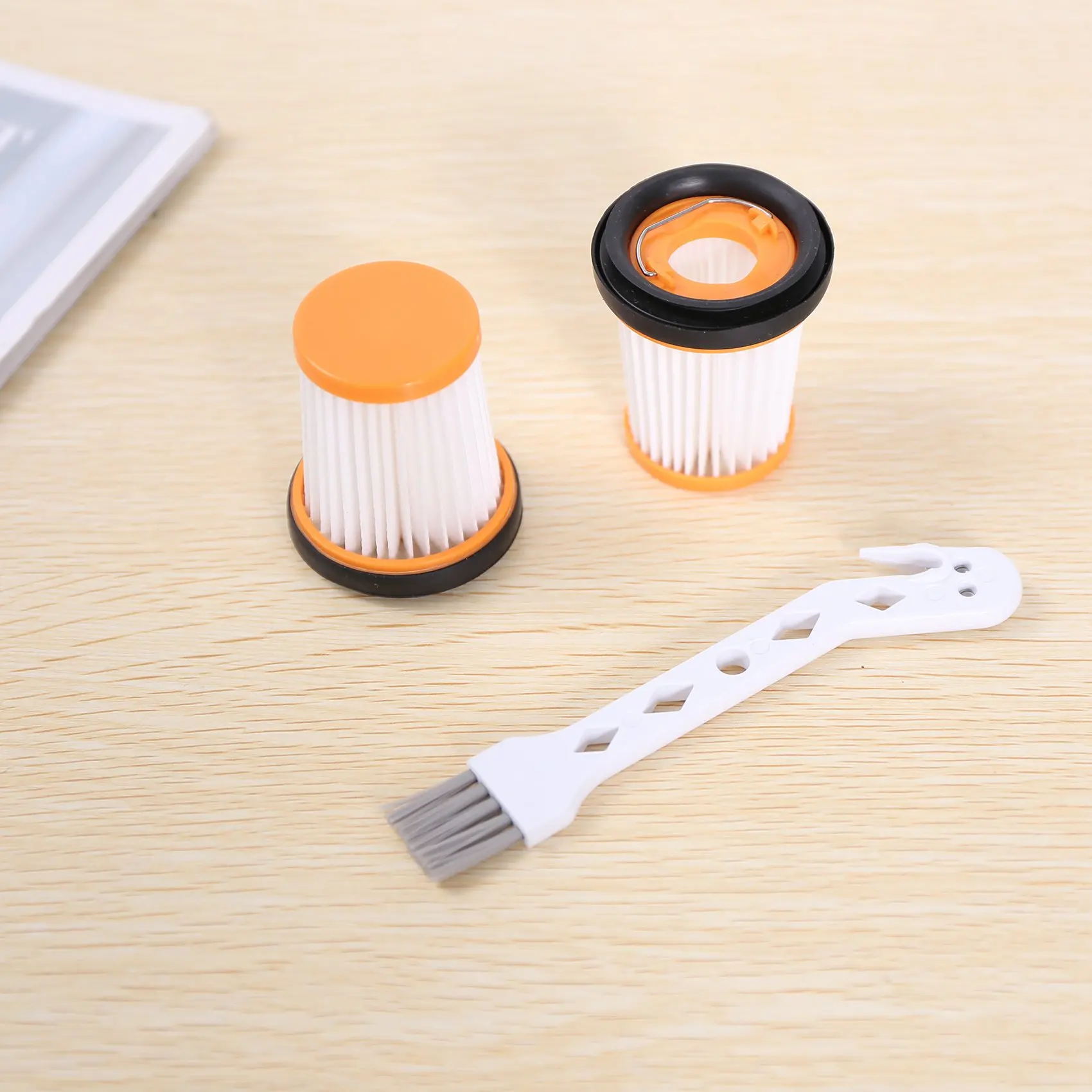 A63Z Upgrade 8 Pack Replacement Fabric Vacuum Filter For Shark W1 S87 Cordless Handheld Vacuum WV200, WV201, WV205, WV220.