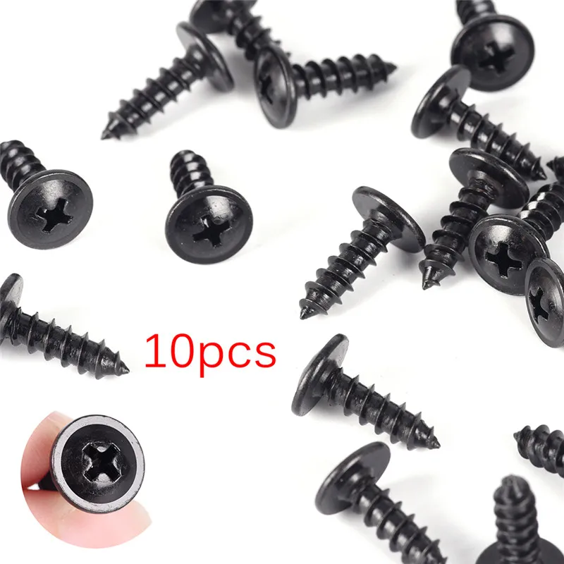 10pcs 5x16mm Clips Engine Cover Undertray Splashguard Wheel Arch Torx Screw For Car Accessories Tool