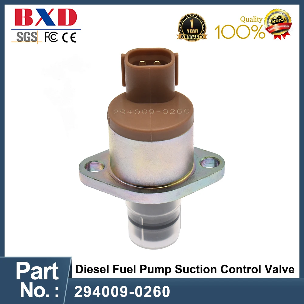 

294009-0260 Diesel Fuel Pump Pressure Suction Control SCV Valve For MITSUBISHI FORD MAZDA 3 5 6 1460A037 294009-0360 Car Parts