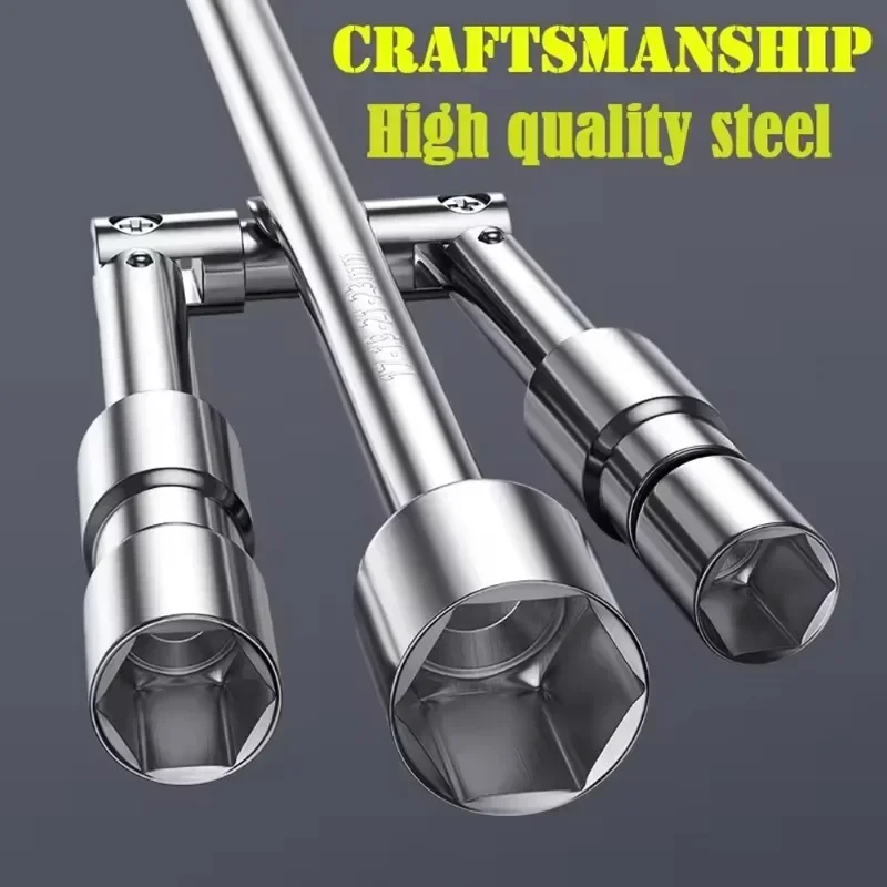 Hexagonal Socket Wrench Car Ire Wrench Folding Cross Repair Tool Home Portable Hardware Hand Tool