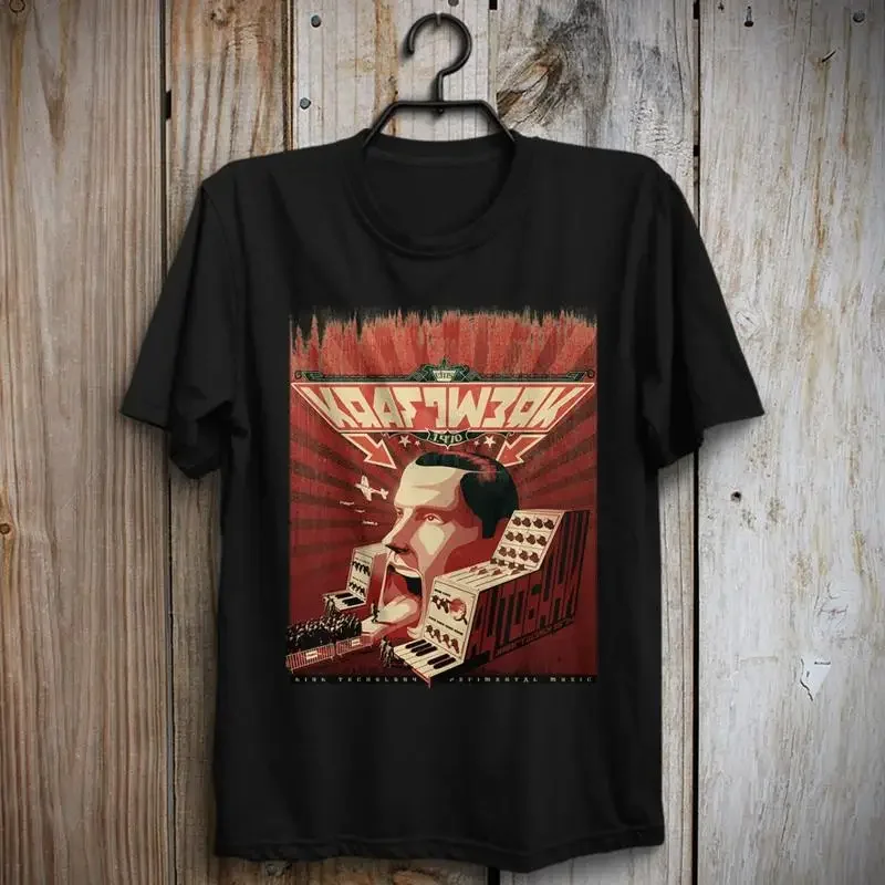 Álbum Kraftwerk de camiseta Vintage años 90 Retro electrónico Punk Ralf Hutter