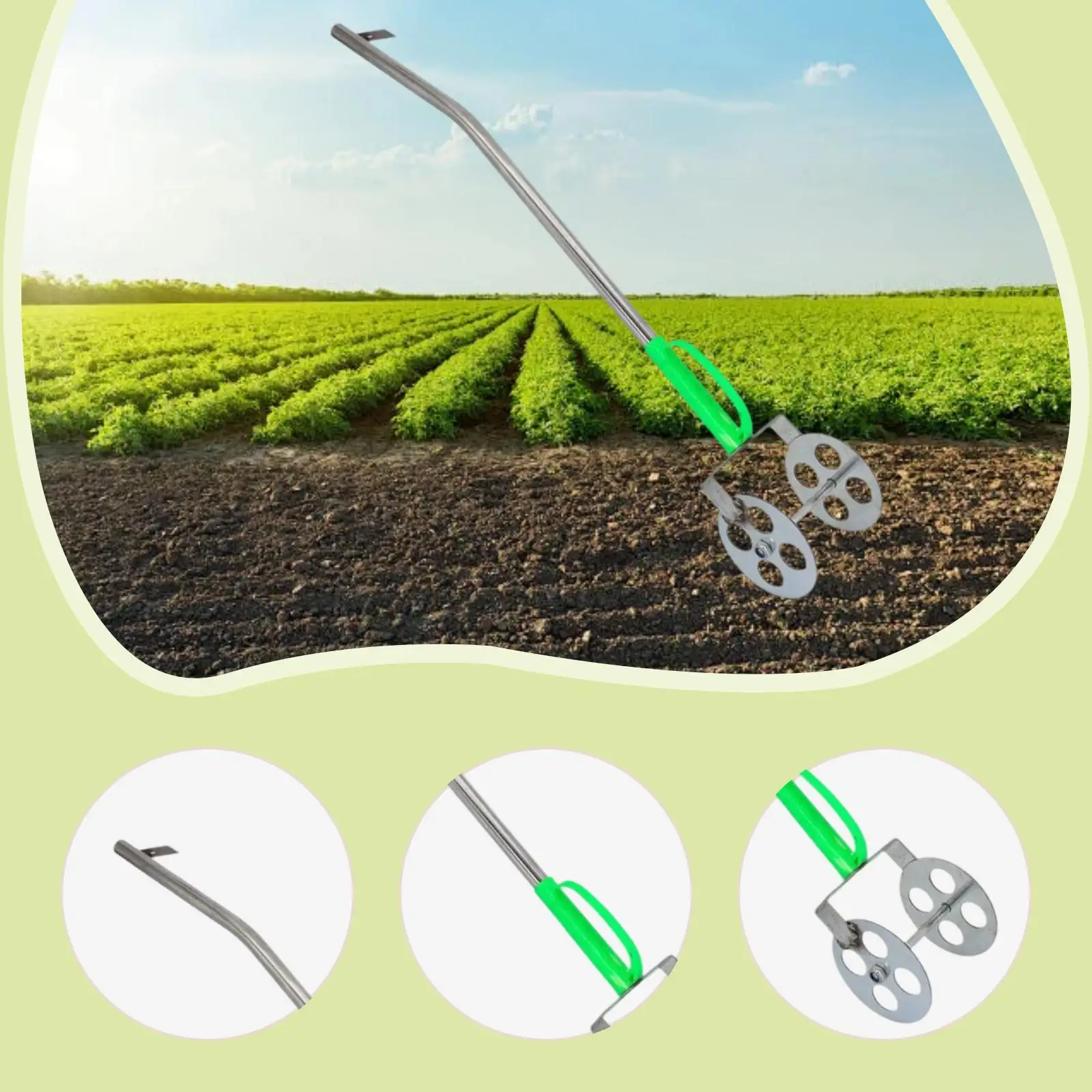 Manual Straw Baler Corn Stalk Bundler Small Hand Straw Binding Machine for Vineyard