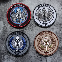 ZTY - Anime 141 Task Force COD Call of Duty Morale Badge Army Fan Embroidered Armband Clothing Wtih Backpack Hook Loop Patch